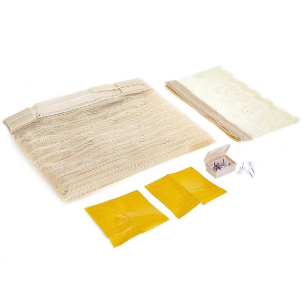 Сетка антимоскитная универсальная 100x220 см с магнитными замками УТ-4000/1 бежевая