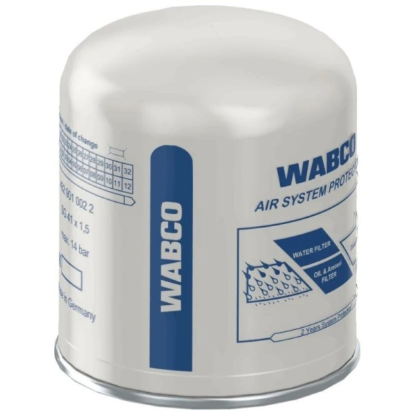 Фильтр-патрон (картридж) осушителя ("WABCO") (4329010022)  MAN (с 2018->) (432.901.002.2, 81.52155-0044, 18.003.001) M41x1,5 / 14 bar