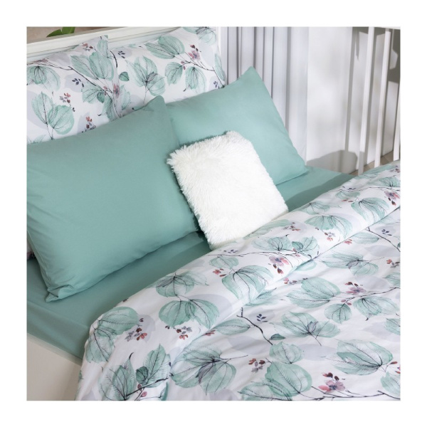 КПБ "Волшебная ночь" 1,5-спальный тк.перкаль наволочки 50*70см цв."SPRINGTIME" 30161/1+70235