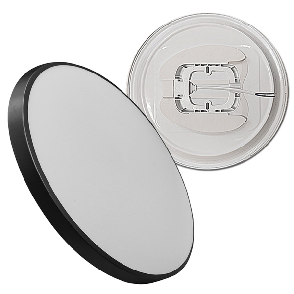 Светильник светодиодный IONICH "Snap In" (2696) 18 Вт 5000 К 1620 Лм IP40 черный