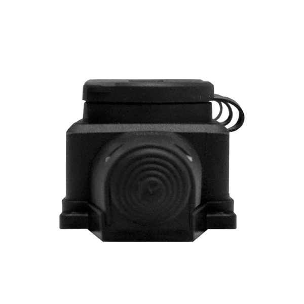 Колодка 3-местная с заглушками UNIVersal (1323) з/к каучук "Компакт" 16А 250В IP44 