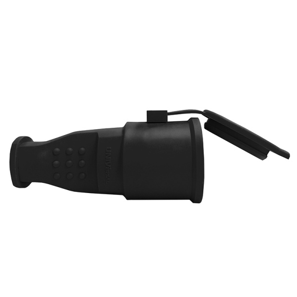 Штепсельный разъем UNIVersal (602228) З/К каучук 16А 250В IP44