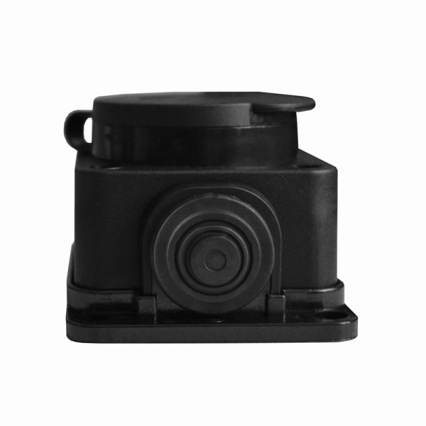 Розетка настенная с заглушкой UNIVersal (602229) З/К каучук 16А 250В IP44 (еврослот)