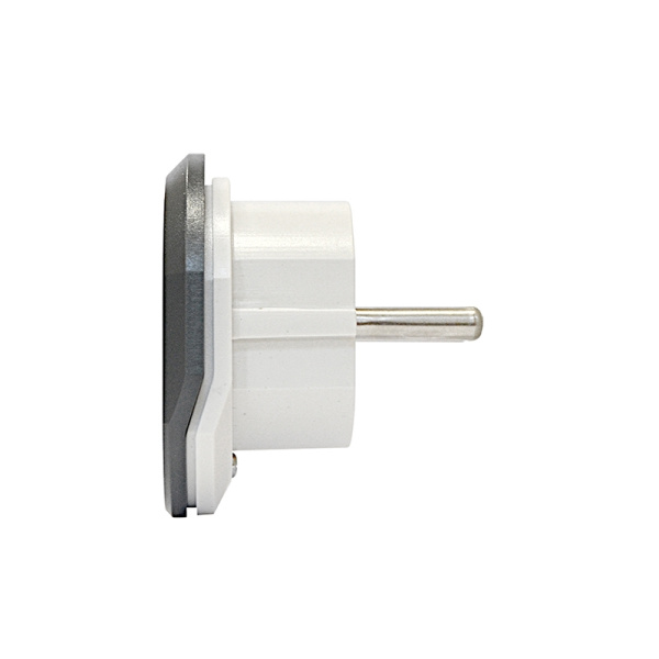 Переходник UNIVersal (2229) универсальный З/К плоский белый 16А 250В 