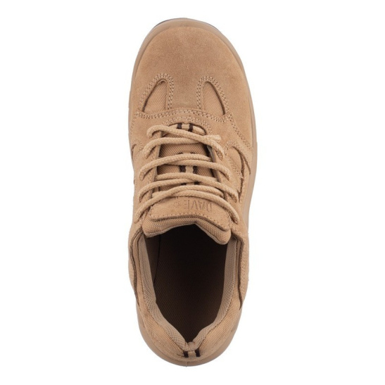 Полуботинки (кроссовки) мужские "Кобра" ПУ/ПУ р.40 цв.бежевый