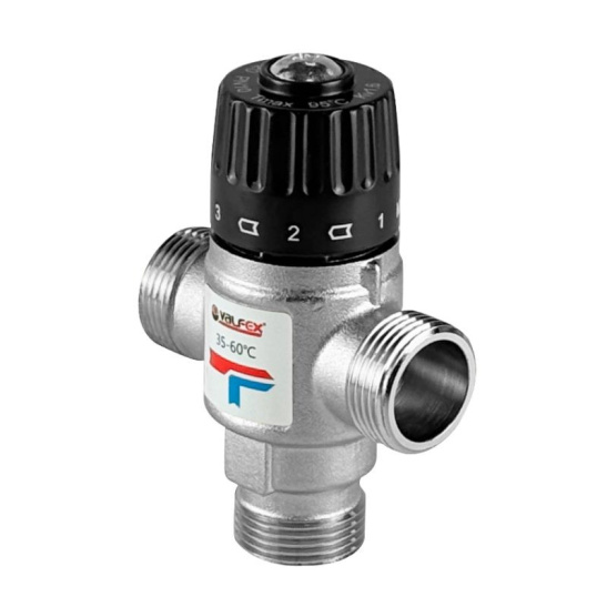 Термостатический смесительный клапан 35-60С 3/4" VALFEX