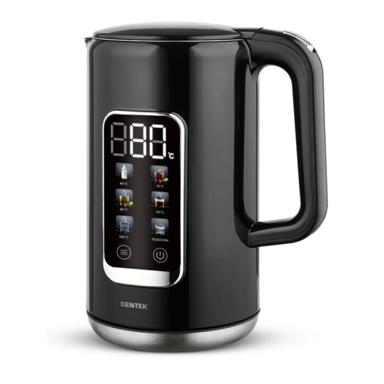 Электрочайник CENTEK CT-1003 BLACK, 2200 Вт, 1,7 л, черный