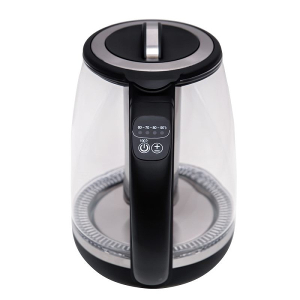 Электрочайник CENTEK CT- 0017, 2200 Вт, 2,0 л, прозрачный