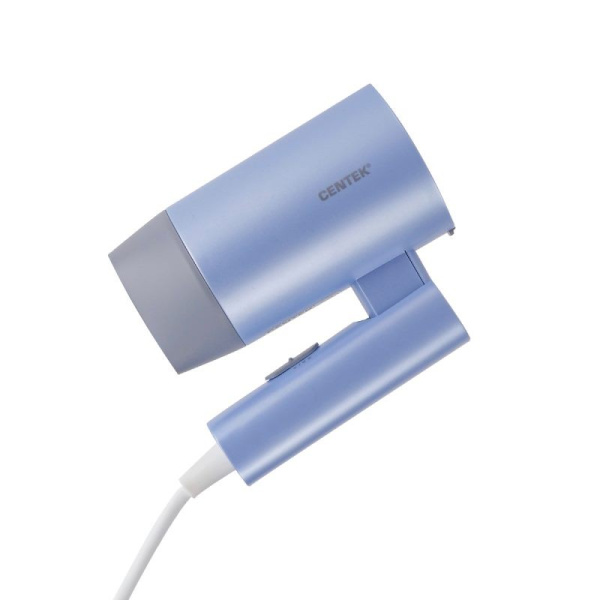 Фен Centek CT-2203 (синий) 2 режима, 3 скорости, 1600 Вт, турмалиновая ионизация