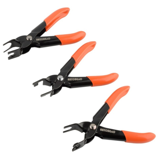 Набор клещей для разъединения шлангов топливопровода (3 предмета) ("АвтоDЕЛО") 40429 