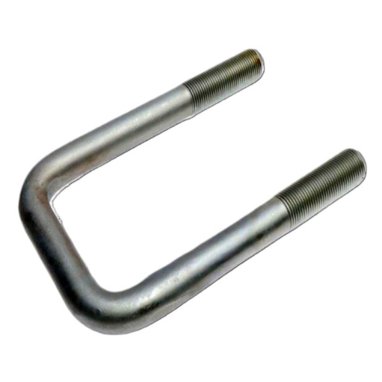 АП 5460-2902408-40 СТРЕМЯНКА голая ПЕРЕДНЕЙ РЕССОРЫ Евро (W=95мм, L=230мм, M=M24*2) КАМАЗ-54901 ("Автоприцеп", г.Набережные Челны)