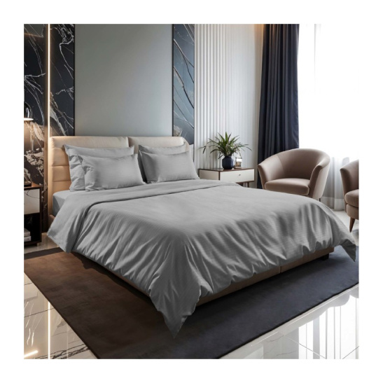 КПБ "Хорошо Дома" ЕВРО тк.полистрайп наволочки 70*70см цв."Опал" 171502