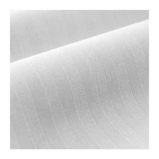 КПБ "Хорошо Дома" ЕВРО тк.полистрайп наволочки 70*70см цв."Альба" 00бел