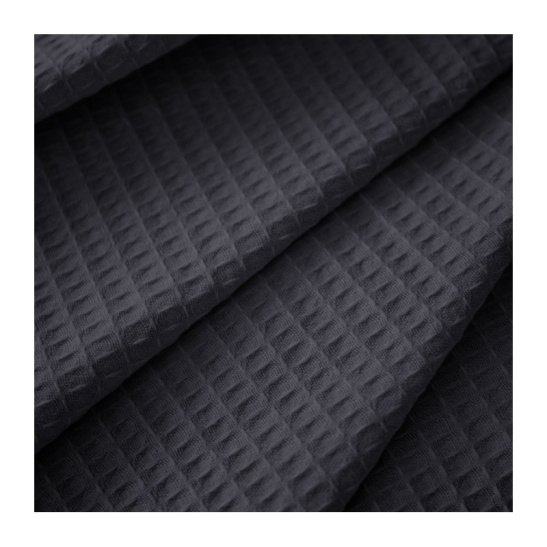 Полотенце вафельное (крупная клетка) 40*70см "Verossa" цв.темный базальт 798244