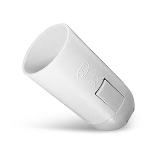 Патрон UNIVersal (5560712) Е14 термопластик подвесной белый 2А 250В