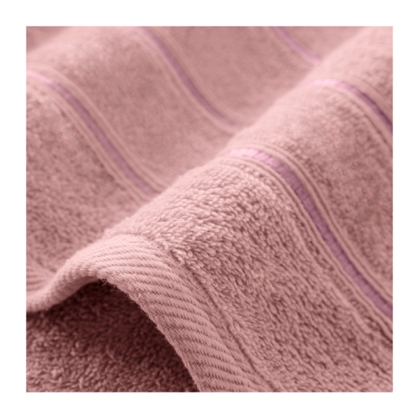 Полотенце махровое Хорошо дома МХ50 "Элегия" 30*50 см. цв.чайная роза/бордюр