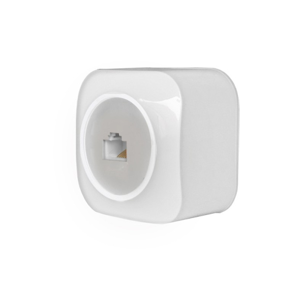 Розетка (1422) 1-ая компьютерная RJ45 белая IONICH 