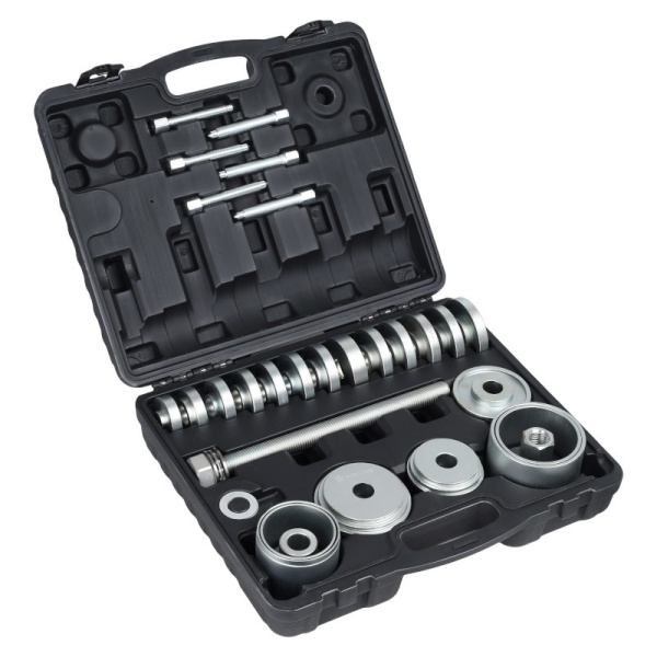 Набор для монтажа и демонтажа подшипников ступицы (31 предмет) ("AIRLINE") (ATPS009) ступичного подшипника