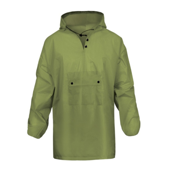Дождевик-худи «HOODY» EVA, с чехлом, 100 мк, р.75*81см, цв.зеленый Nadzor HOODY12