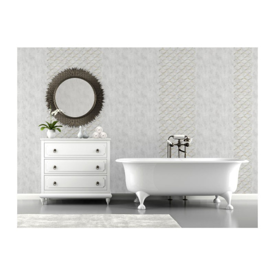 Панель ПВХ стеновая 2700x250x8,0 мм, Роттердам сити основа 669/1, СамПласт