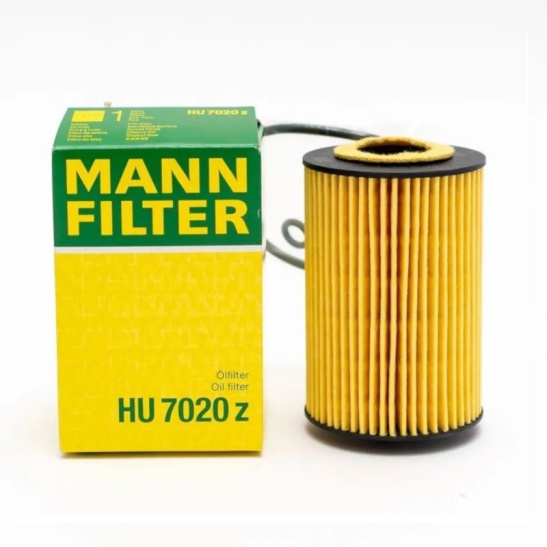 Фильтр очистки масла, картридж (HU7020Z) (" MANN-FILTER") VAG: AUDI, SKODA, VOLKSWAGEN (ОЕМ: 03N 115 562 B, 03N115562B, 03N 115 562, HU 7020 Z)