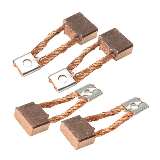 СТ230.3708310 AE ЩЕТКИ СТАРТЕРА СТ2,СТ130,СТ230 (комплект 4 штуки, с наконечниками, 8,8х19,2х14) "АВТОЭЛЕКТРИКА"