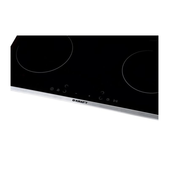 Плита встраиваемая KF-EH341CB (стеклокерамика черная) Kraft электрическая варочная
