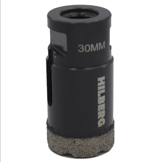 Коронка алмазная Super Hard М14 с техническим воском 30мм HH630