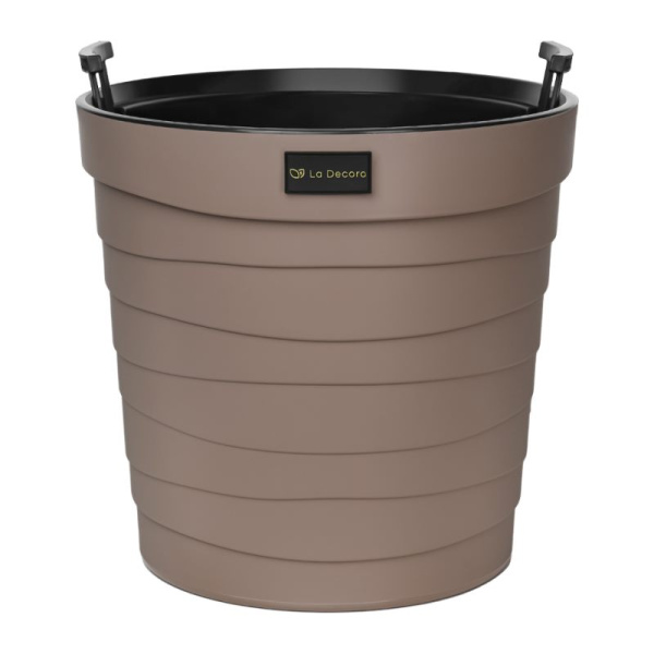 Кашпо "Бархан" 12,0 л Мокачино (КШ-0548)