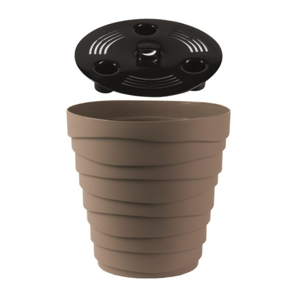 Кашпо "Бархан" 2,25 л Мокачино (КШ-4340)