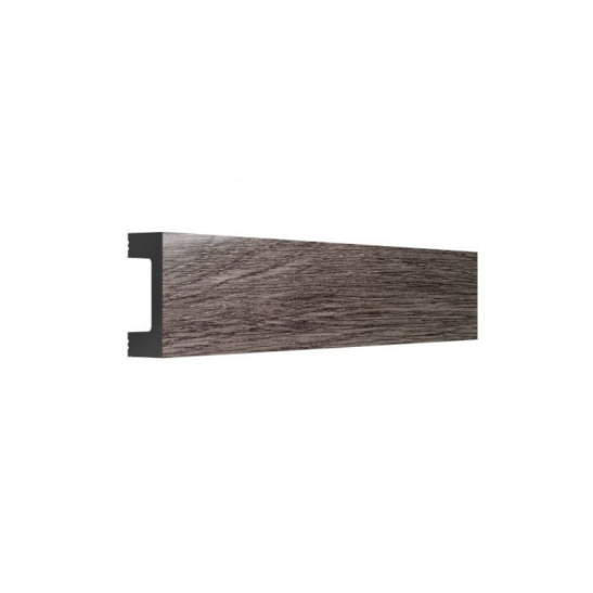 Молдинг 15х40х2600 мм, МЛ18 Дуб Давос, XPS полимер, Bello Deco