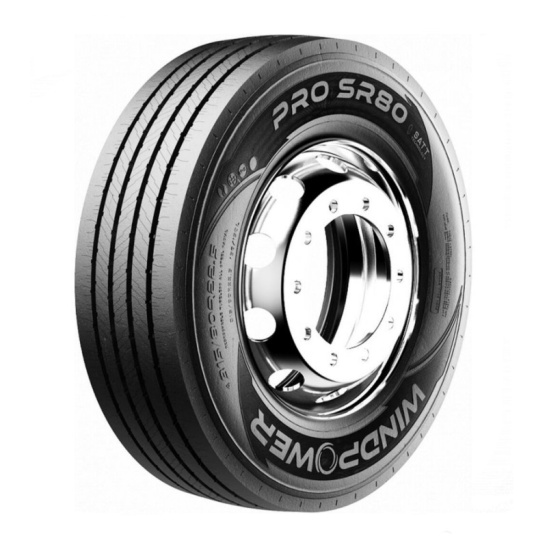 Шина 315/70R22,5 WindPower SR80 PRO, нс18, 156/150L, б/к, рулевая, M+S, (Винд Пауэр), Китай