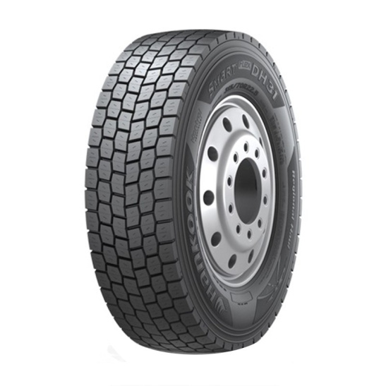 Шина 315/80R22,5 HANKOOK DH31, 156/150L, б/к, ведущая, M+S, (Ханкук), Китай, 3PMSF