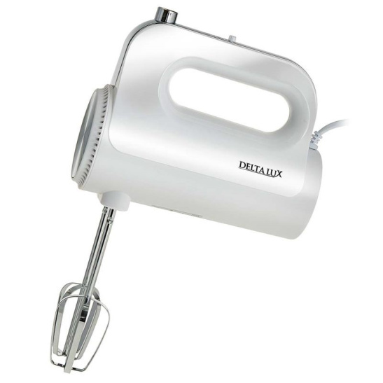 Миксер Delta Lux DE-7707, 500 Вт, белый