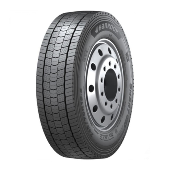 Шина 315/70R22,5 HANKOOK DH51, 154/150L, б/к, ведущая, M+S, (Ханкук), Корея, 3PMSF