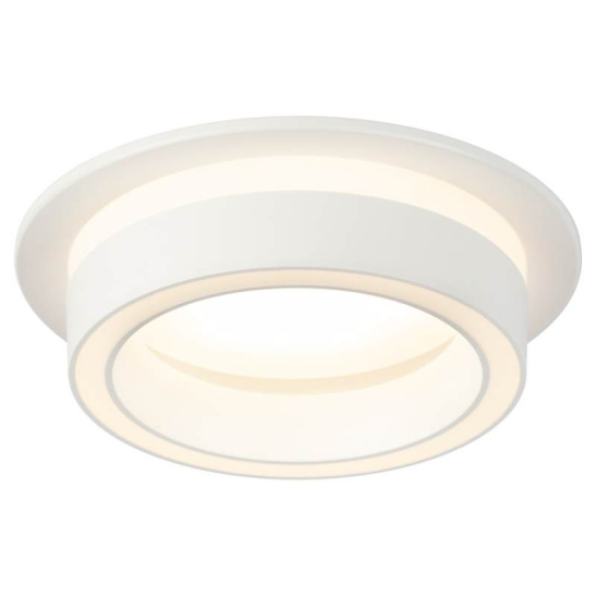 Светильник точечный ЭРА DK116 WH белый GX53 