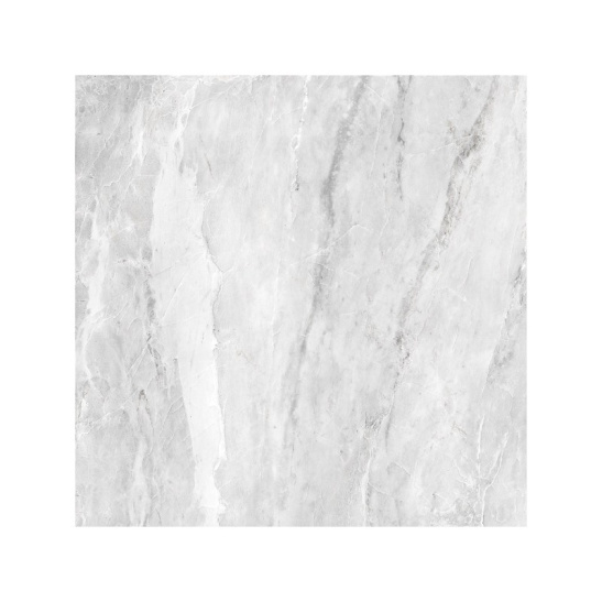 Керамогранит полиров. глянцевая  600x600 мм, 8,5 мм, "Brio grey/Брио " светло-серая сорт 1  Keravit