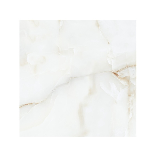 Керамогранит полиров. глянцевая  600x600 мм, 8,5 мм, "Antique onyx/ Антик оникс" светло-бежевый сорт 1  Keravit