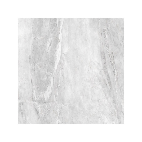 Керамогранит полиров. глянцевая  600x600 мм, 8,5 мм, "Brio grey/Брио " светло-серая сорт 1  Keravit
