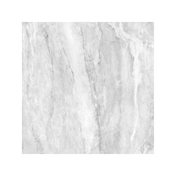 Керамогранит полиров. глянцевая  600x600 мм, 8,5 мм, "Brio grey/Брио " светло-серая сорт 1  Keravit