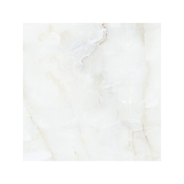 Керамогранит полиров. глянцевая  600x600 мм, 8,5 мм, "Antique onyx/ Антик оникс" светло-бежевый сорт 1  Keravit