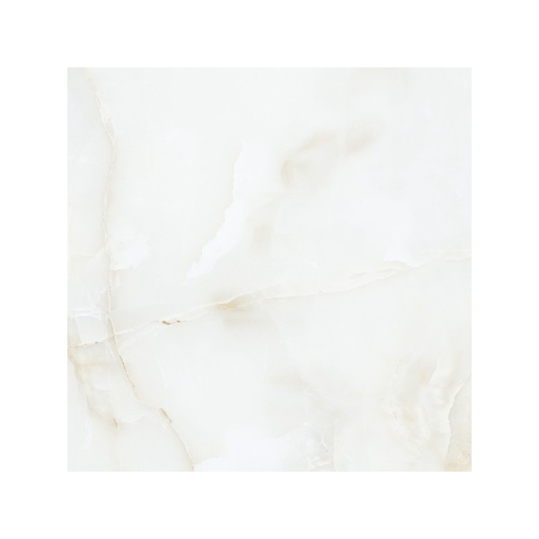 Керамогранит полиров. глянцевая  600x600 мм, 8,5 мм, "Antique onyx/ Антик оникс" светло-бежевый сорт 1  Keravit