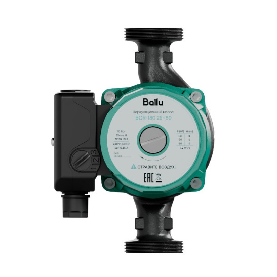 Насос циркуляционный Ballu BCR-180 25-80, 220 В