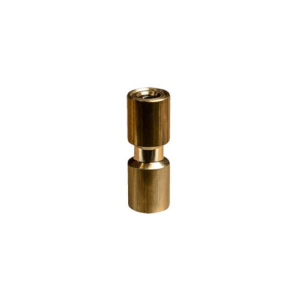 Фитинг трубок СОЕДИНИТЕЛЬ прямой (6 мм., D6*D6) (латунь) ("BOSHITE") K95800606 (OEM: 9580 6-C) металл