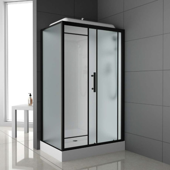 Душевая кабина 1200x800x2150 мм, ODA 8801В Р м/с (120*80) н/п прямоугольный, универсальная, Китай