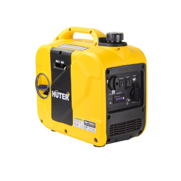 Генератор инверторный Huter DN1500Si, 1,4 кВт, 230 В, бензин, 3 л