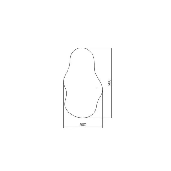 Зеркало "Каспер ТХ/Casper-TX" 500x900 мм, с подсветкой, бесконтактный сенсор  арт. LED-00003123, г. Нижний Новгород, Россия