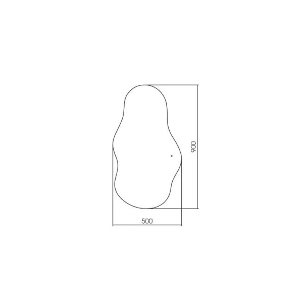 Зеркало "Каспер ТХ/Casper-TX" 500x900 мм, с подсветкой, бесконтактный сенсор  арт. LED-00003123, г. Нижний Новгород, Россия