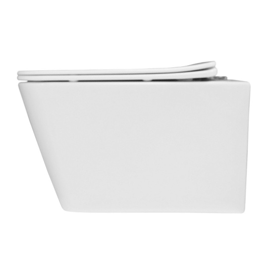 Сет AZARIO инсталляция пневматическая + Унитаз Индор подвесной Торнадо с сиденьем микролифт, дюропласт Azario + кнопка смыва AZARIO пневматическая, матовый сатин (квадратная), пластик (AZ-TS008T+AZ-9004WT+AZ-ABS-901-S)
