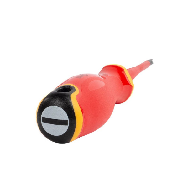 Отвертка диэлектрическая шлицевая SL5.5x125 СЛИМ (КВТ) 103004
